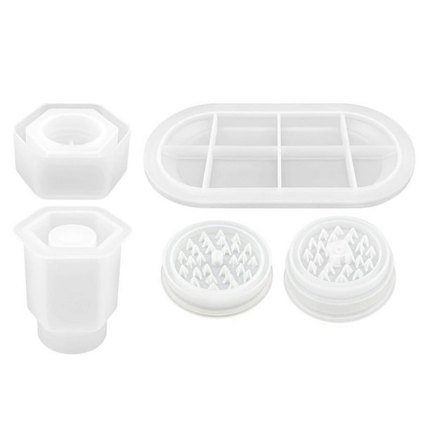 Props Resin Epoxy Crystal Glue Storage Box Molds Crown Molds Silicone Mould 